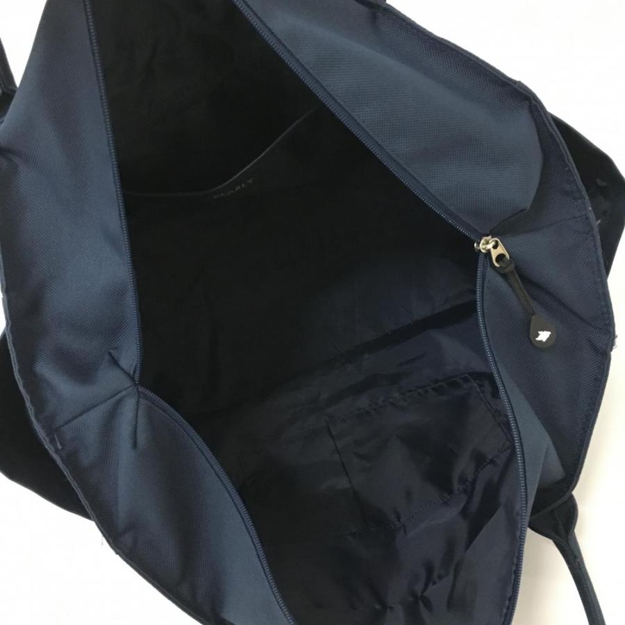 超美品】パーリーゲイツ ビッグトートバッグ ネイビー ロゴレッド