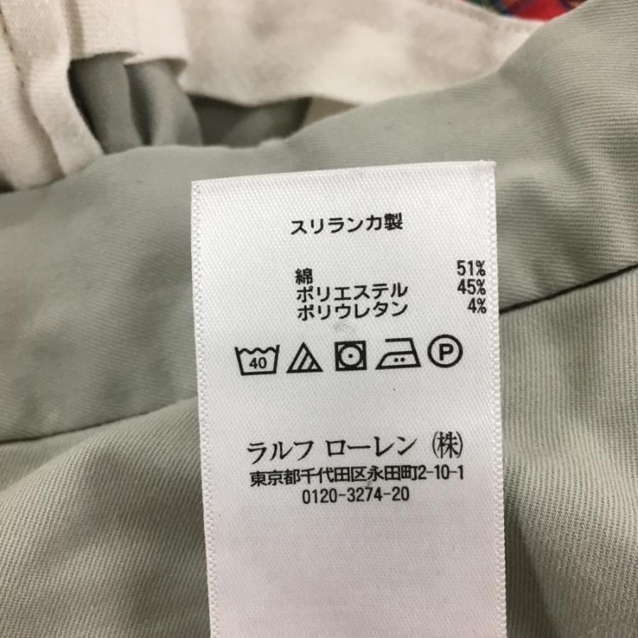 美品】ポロゴルフ ラルフローレン パンツ ライトグレー シンプル