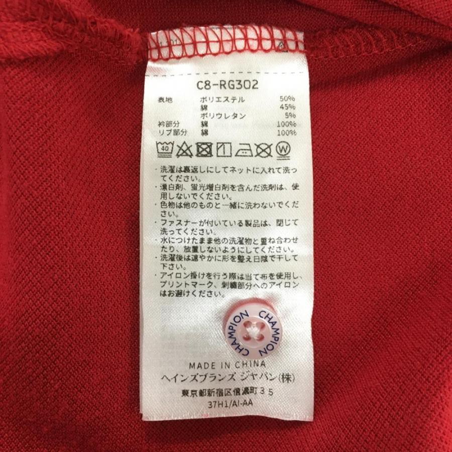 Champion チャンピオン×ビームスゴルフ 半袖ポロシャツ レッド Champion チャンピオン×ビームスゴルフ 半袖ポロシャツ レッド