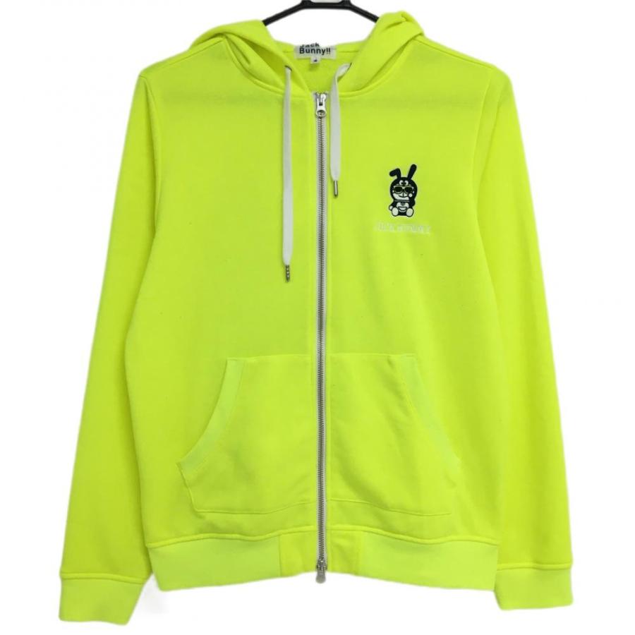 ジャックバニー×ドラえもん ジップパーカー 蛍光イエロー ジャックバニー×ドラえもん ジップパーカー 蛍光イエロー