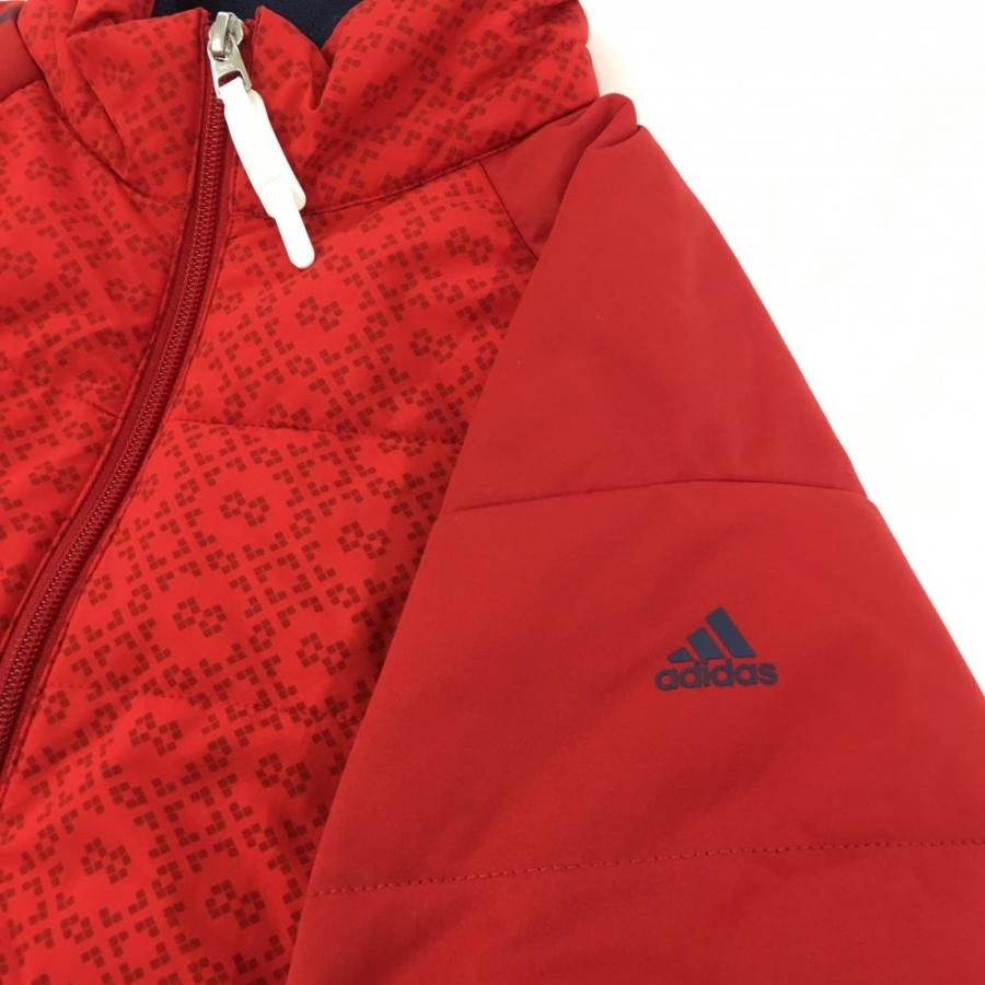★アディダス★adidas　GOLF　中綿保温総柄ジャケット adidas（アディダス） ゴルフウェア ブルゾン メンズ BOSグラフィック