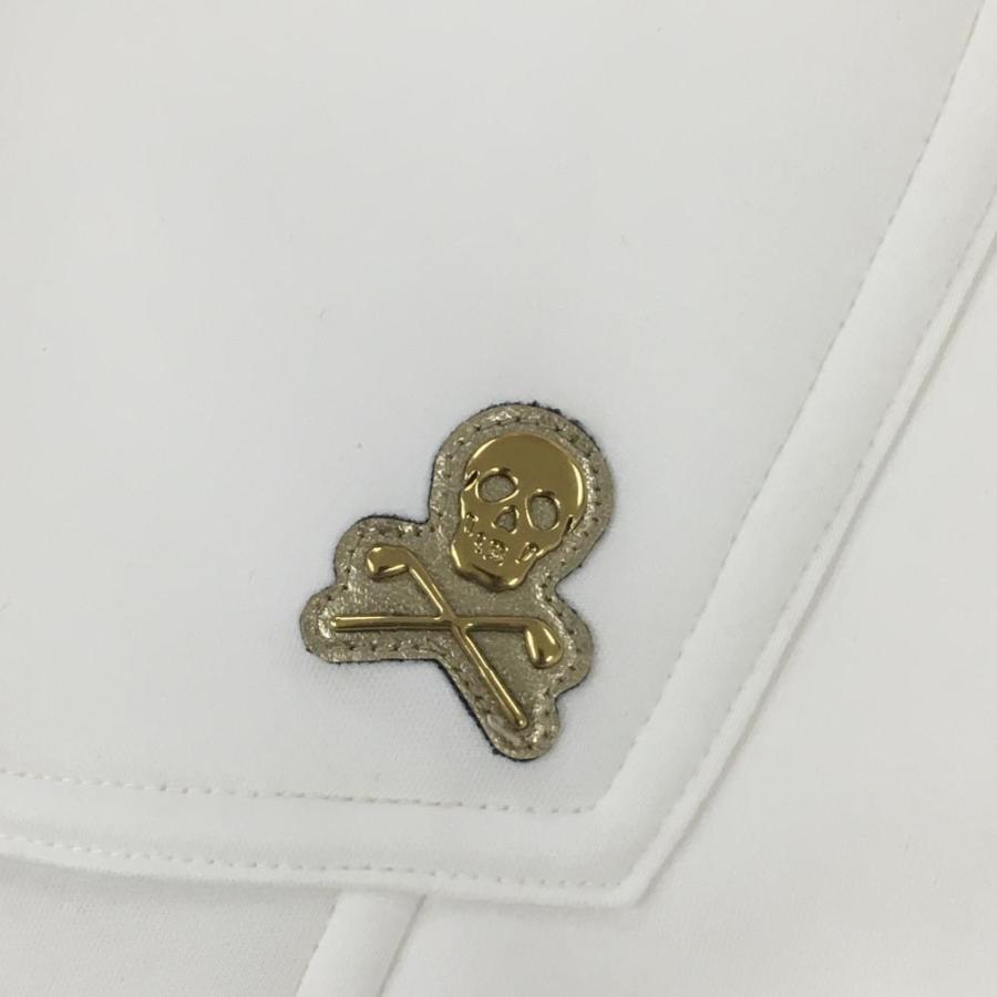 ⭐️美品⭐️マーク&ロナ、ゴルフ、レディースダウンスカート【３８】白 美品】マークアンドロナ 異素材ダウンスカート 白 ダウン90％ 無地