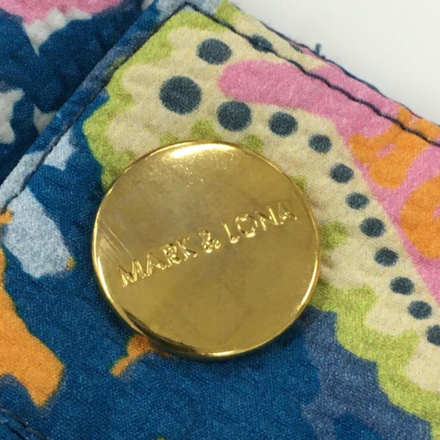 MARK&LONA（マークアンドロナ） キュロットスカート ブルー×ピンク