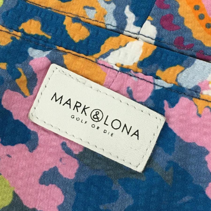 MARK&LONA（マークアンドロナ） キュロットスカート ブルー×ピンク