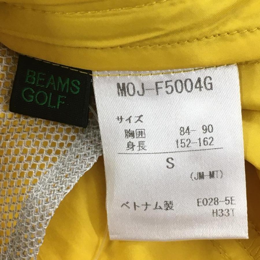 BEAMS GOLF × Marmot ジップパーカー BEAMS マーモット×ビームスゴルフ ジップパーカー イエロー 裏地一部