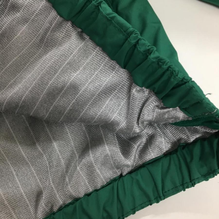 ジャックバニー 2WAYスニードブルゾン グリーン×白 袖着脱可 蓄熱裏地