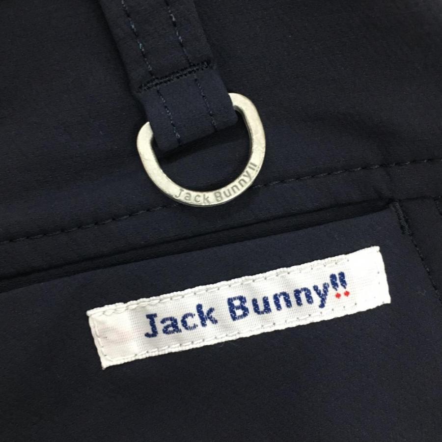 美品】ジャックバニー パンツ ネイビー シンプル ストレッチ