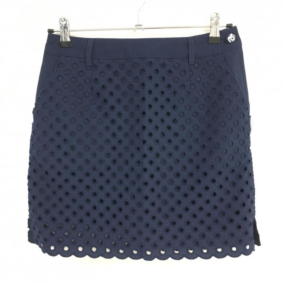 値下げ！！ARCHIVIO ゴルフ スカート 36 archivio（アルチビオ） スカート ネイビー ドット 内側インナーパンツ
