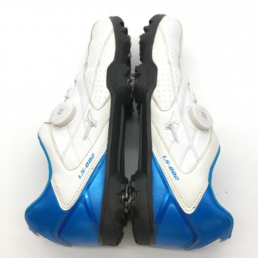 MIZUNO（ミズノ） ゴルフシューズ 白×ライトブルー 51GM176027 BOA
