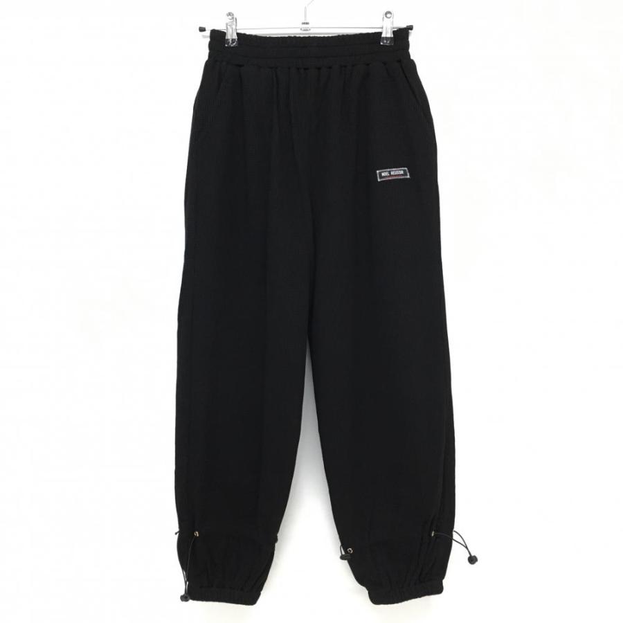 メンズウェア NOEL REUSSIR ノエルレシール リバーシブルジョガーパンツ 黒 裏ブルー 2WAY