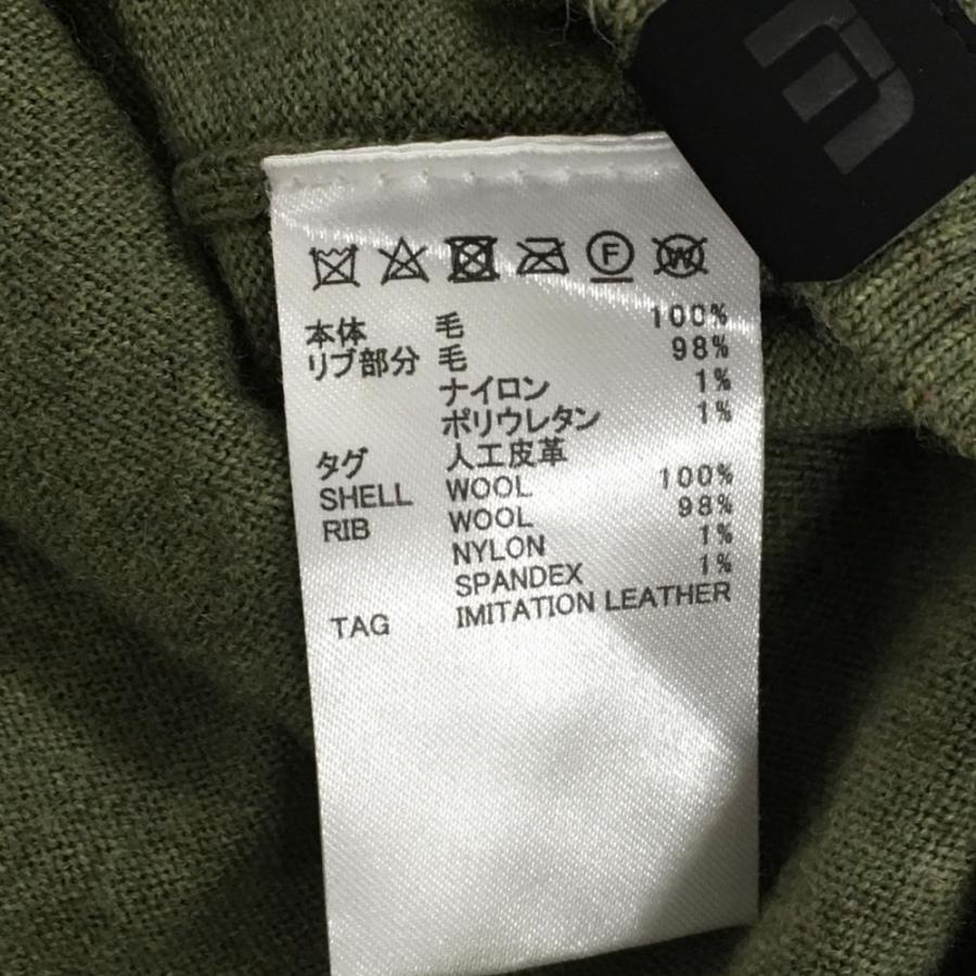 超美品】トラヴィスマシュー セーター カーキ 胸ボーダー ニット  