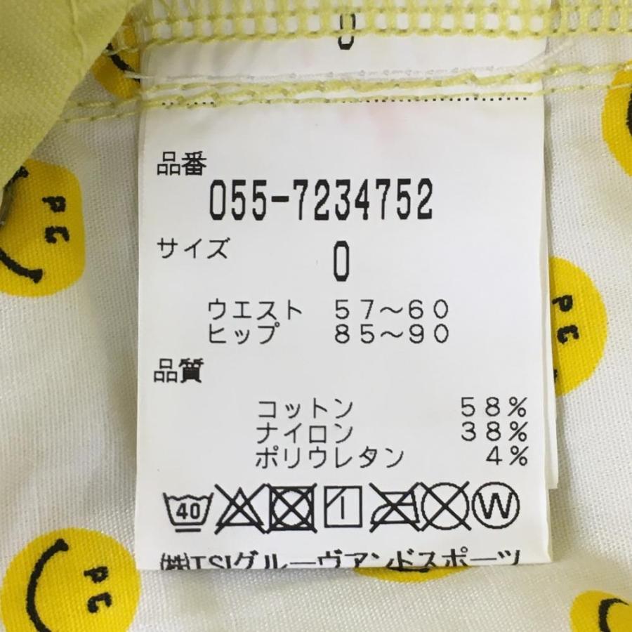 PEARLY GATES パーリーゲイツ スカート イエロー ニコちゃん