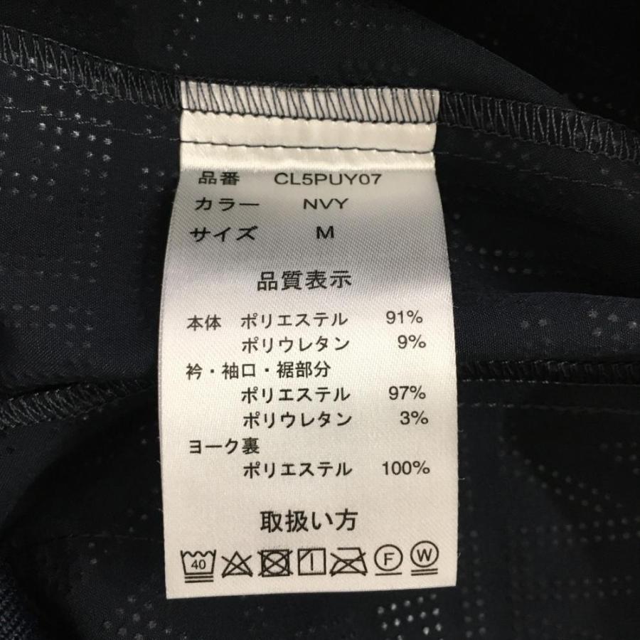 CLUNK（クランク） ジャケット ネイビー 英字柄 レディース M ゴルフ