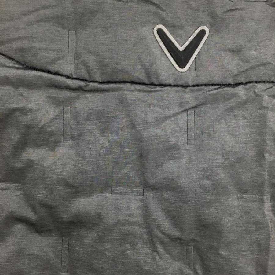 CALLAWAY キャロウェイ 2way ダウン ジャケット 総柄 グレー L CALLAWAY キャロウェイ 2way ダウン ジャケット 総柄 グレー L