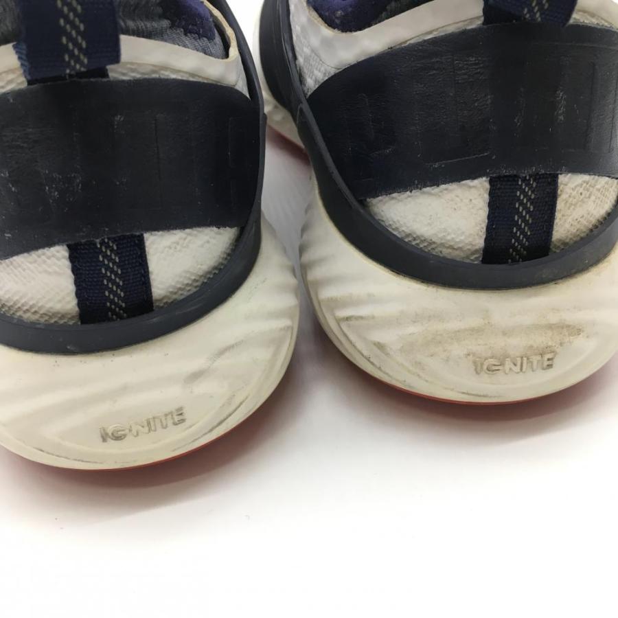 PUMA（プーマ） ゴルフシューズ 白×ネイビー 192236-05 イグナイト