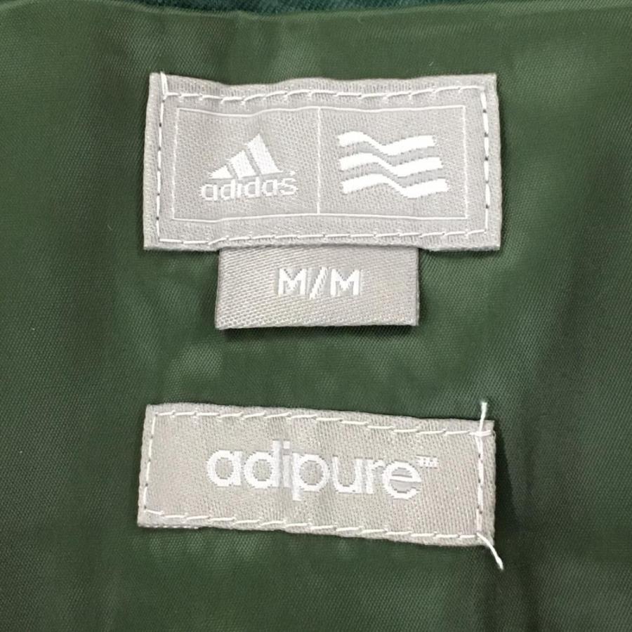 adidas（アディダス） スカート グリーン 千鳥格子 adipure 裏地付