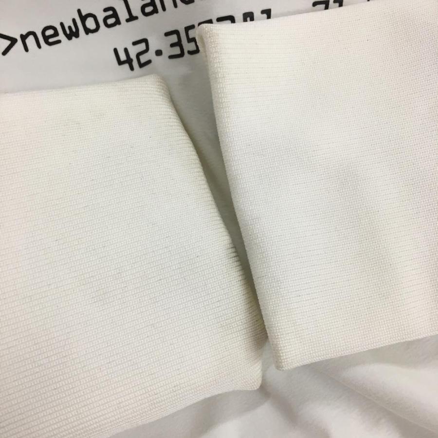 美品】ニューバランス 2WAY中綿スニード 白 ハーフジップ 袖着脱可