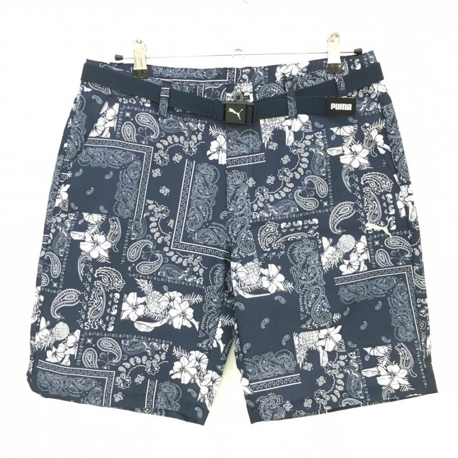 PUMA GOLF/プーマ ゴルフ ハーフパンツ【ネイビー/XL】新品！ PUMA GOLF/プーマ ゴルフ ハーフパンツ【ネイビー/XL】新品！