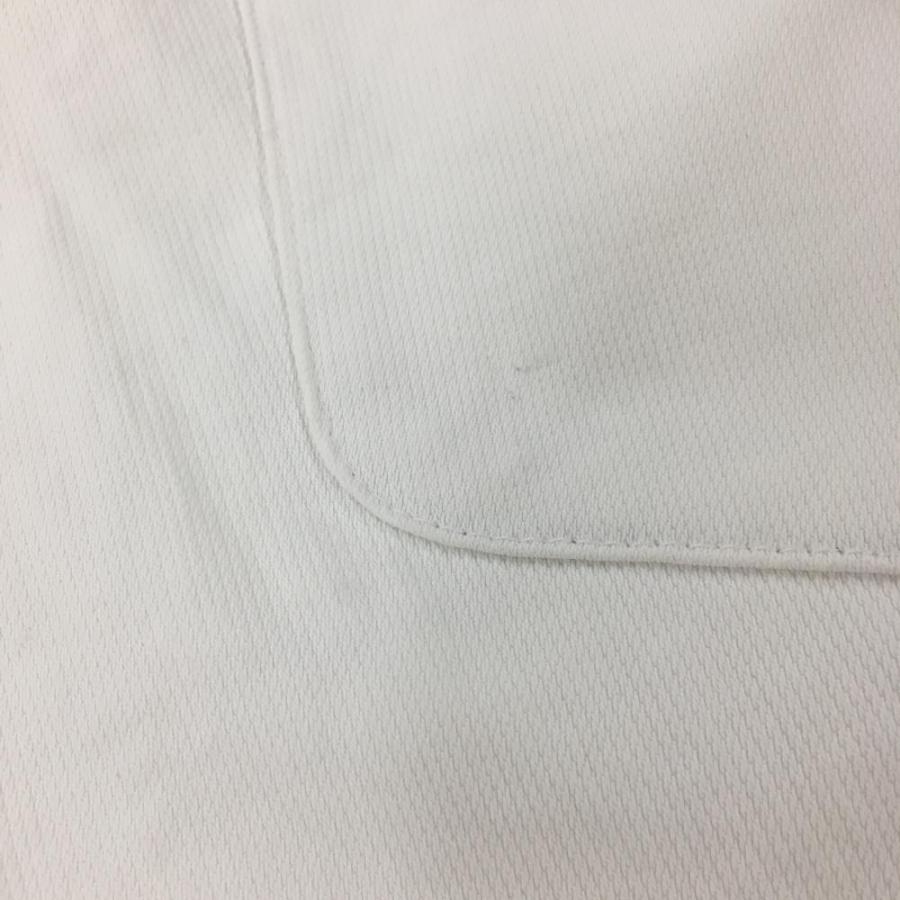 BEAMS（ビームス） ビームスゴルフ パンツ 白 刺しゅう 麻混 メンズ 46