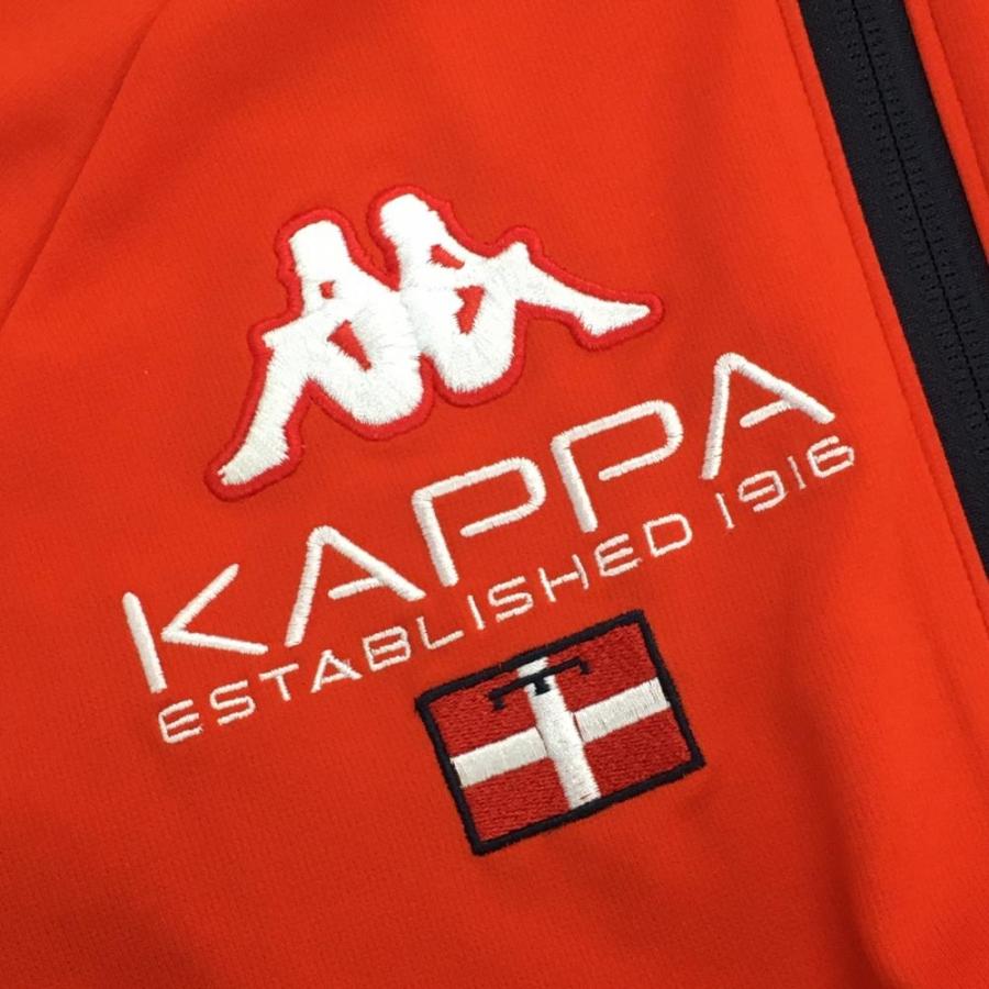 Kappa（カッパ） ジャケットブルゾン レッド×ネイビー ダブルジップ