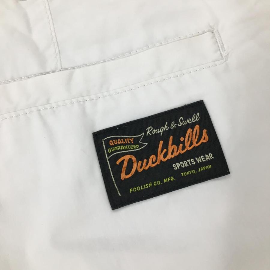 ラフアンドスウェル ハーフパンツ 白 Duckbills 裏メッシュ メンズ XL