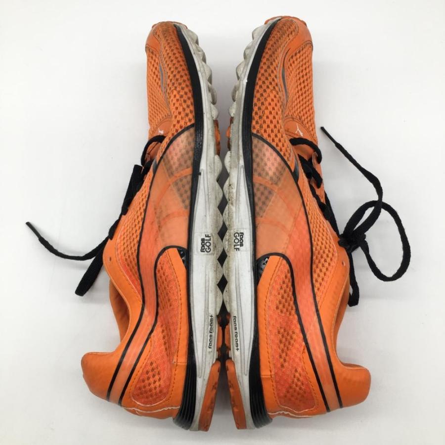 PUMA（プーマ） ゴルフシューズ オレンジ×黒 メッシュ スパイクレス 軽量 186847 メンズ 27 ゴルフウェア : レオナード ...