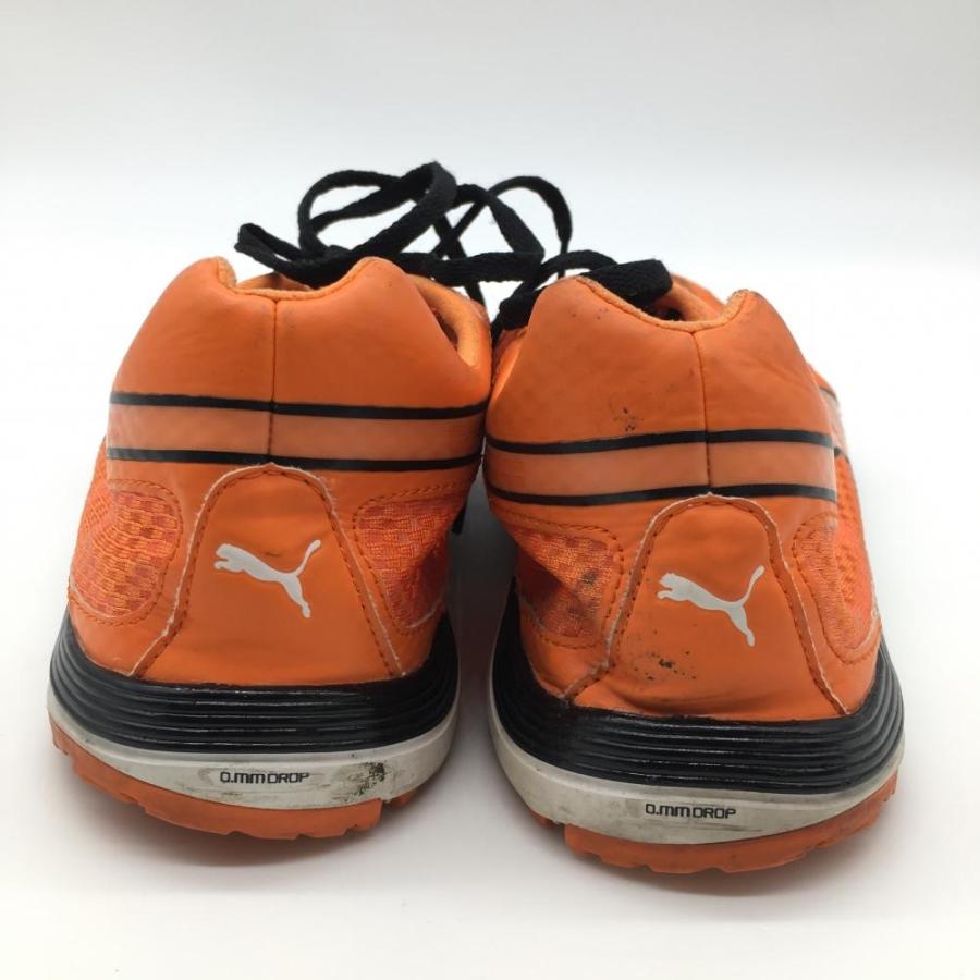 PUMA（プーマ） ゴルフシューズ オレンジ×黒 メッシュ スパイクレス