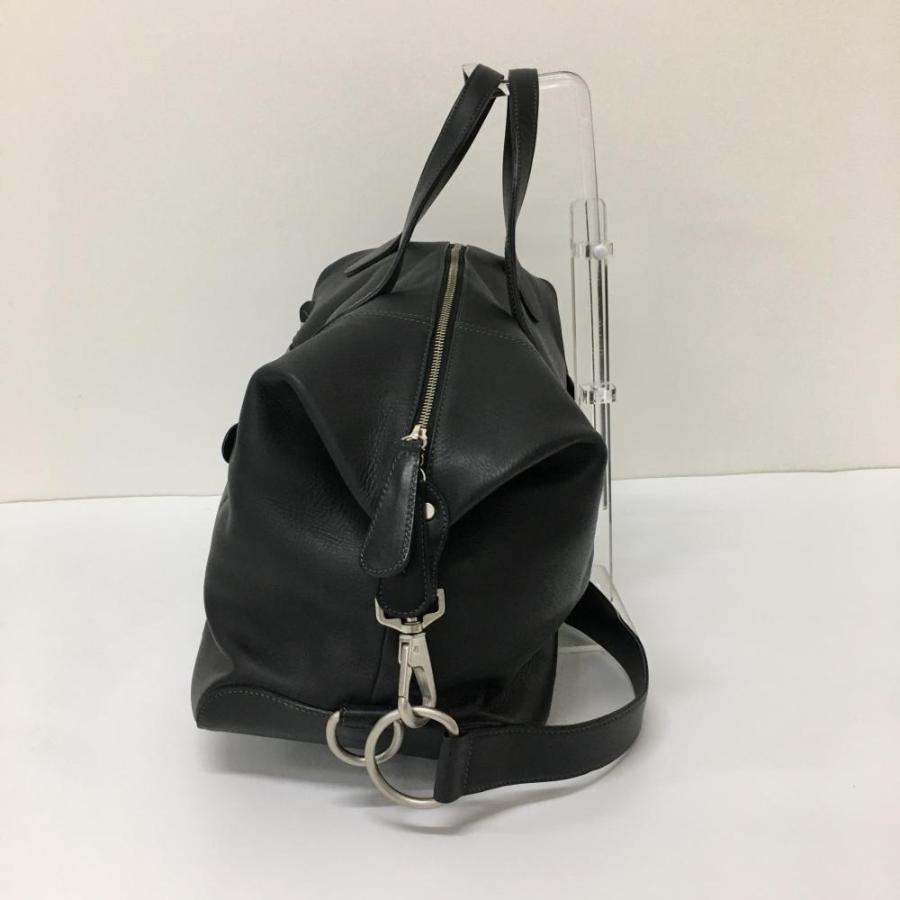 ソメスサドル 2WAYボストンバッグ 黒 レザーゴルフ SOMES／10%OFF価格