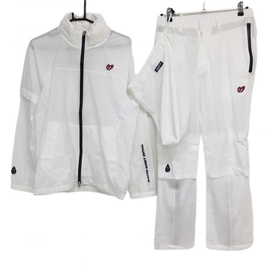 美品】マスターバニー レインウェア 上下セット 2WAYナイロン 美品】マスターバニー レインウェア 上下セット 2WAYナイロン