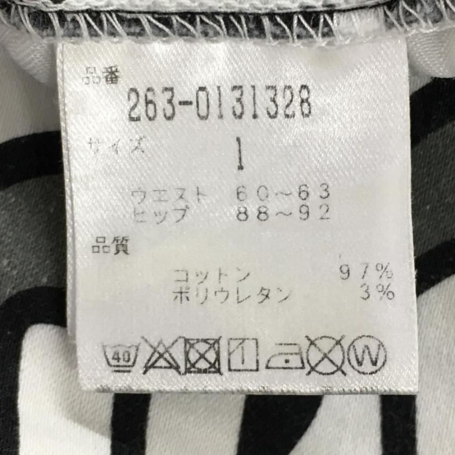 ジャックバニー パンツ 白×黒 アメコミ総柄 レディース 1(M) ゴルフ