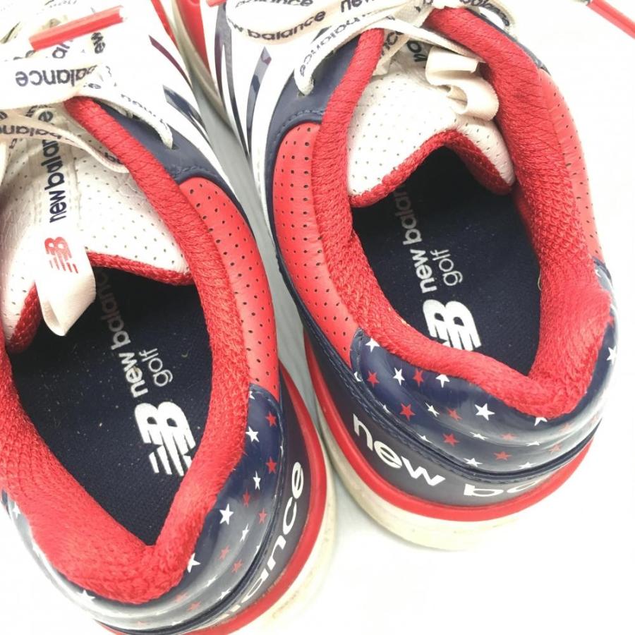 New Balance ニューバランス ゴルフシューズ レッド×ネイビー New Balance ニューバランス ゴルフシューズ レッド×ネイビー