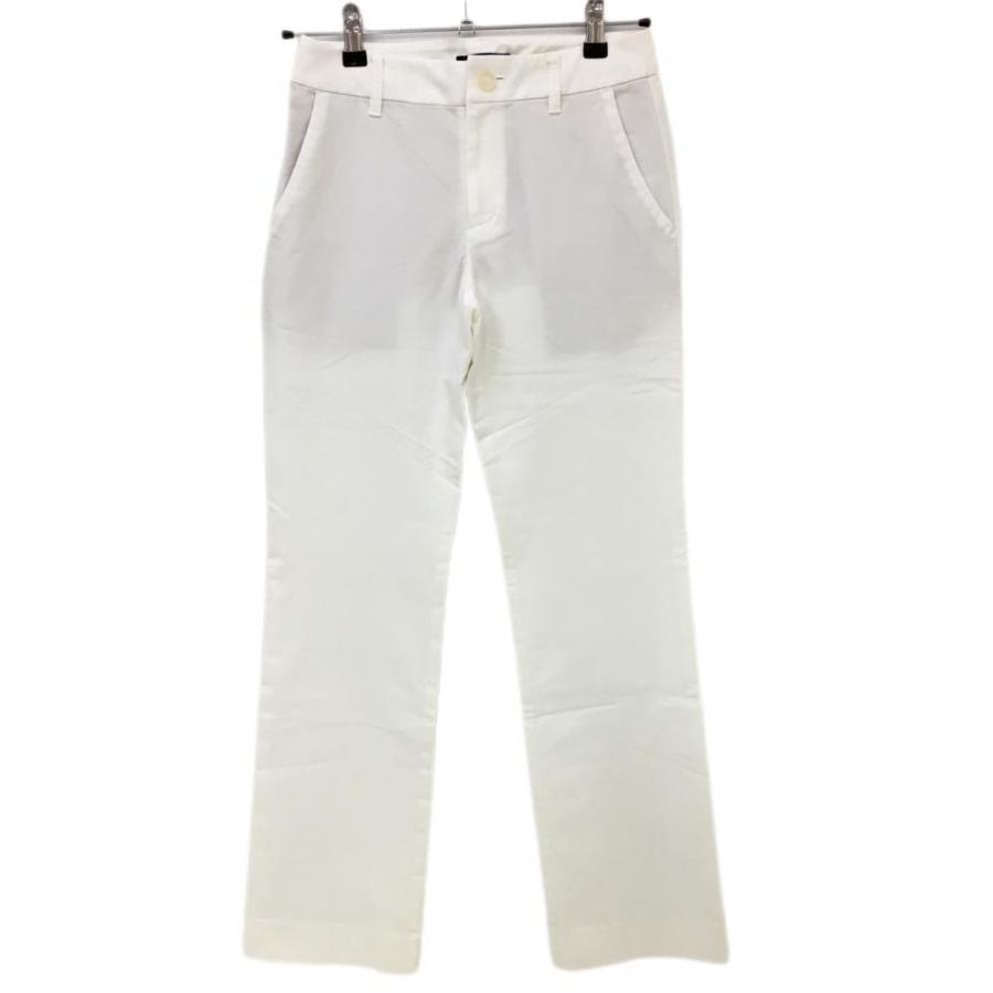 【未使用品】23区GOLF レディース ゴルフホワイトパンツ　春夏 23区GOLF 23区スポーツ パンツ 白 無地 レディース 58 ゴルフウェア 23