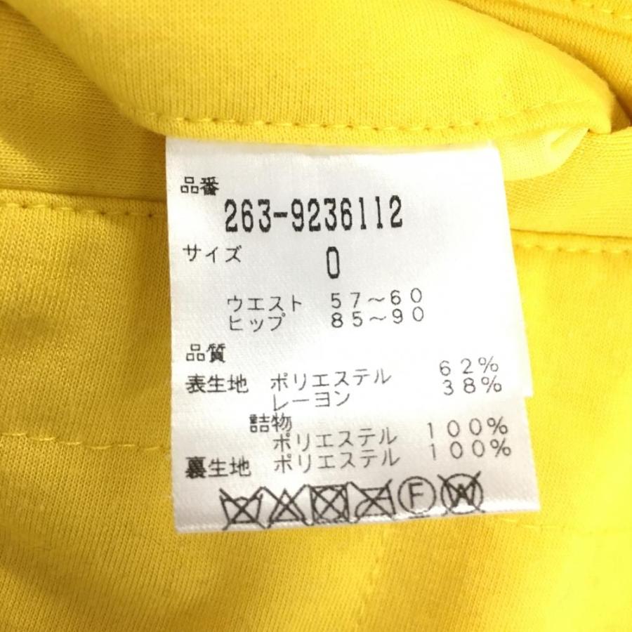 ジャックバニー パンツ イエロー キルティング 裏地付き レディース 0