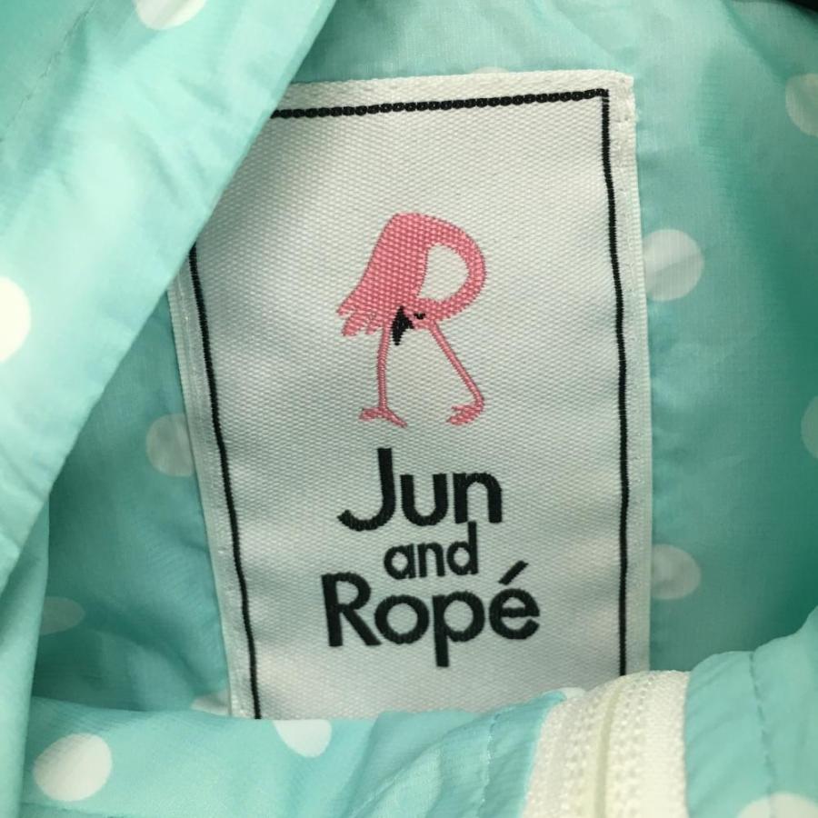 JUN&ROPE'（ジュンアンドロペ） ジャケットブルゾン ライトブルー×白