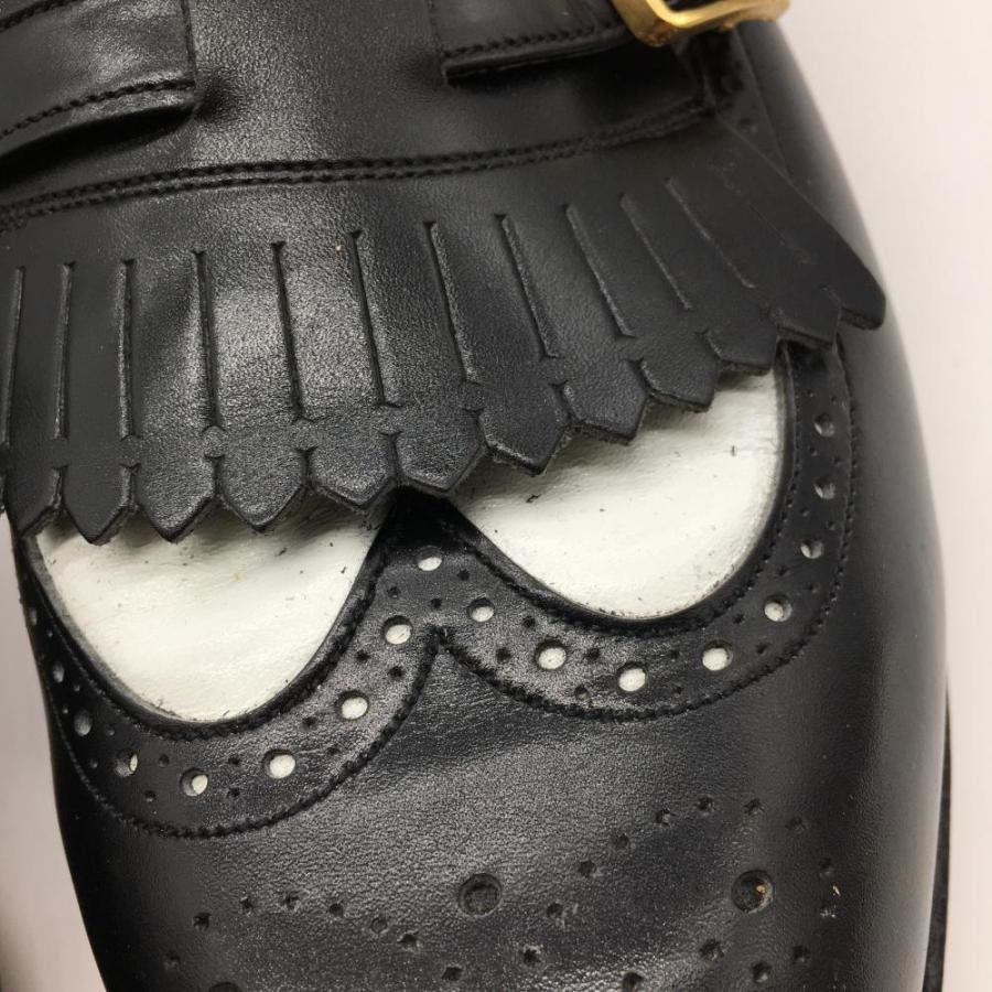 超美品】ジョンストン＆マーフィー ゴルフシューズ 黒×白 アリスト