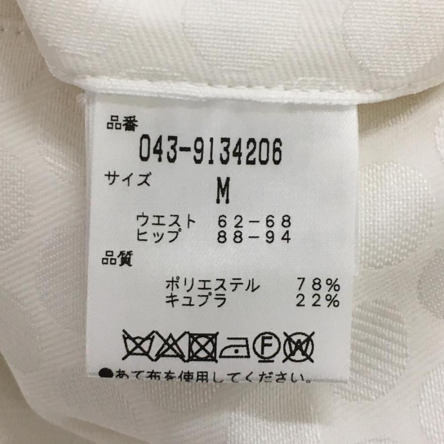 超美品】セントアンドリュース プリーツスカート 白×グレー ドット柄