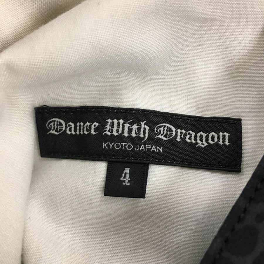 Dance With Dragon（ダンスウィズドラゴン） パンツ 黒 クロコダイル柄