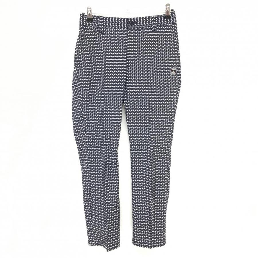 【美品】アンパスィ ネイビー ゴルフパンツ　ＬＬ 20％OFFセール】ロングパンツ メンズ アンパスィ and per se 2025 秋冬