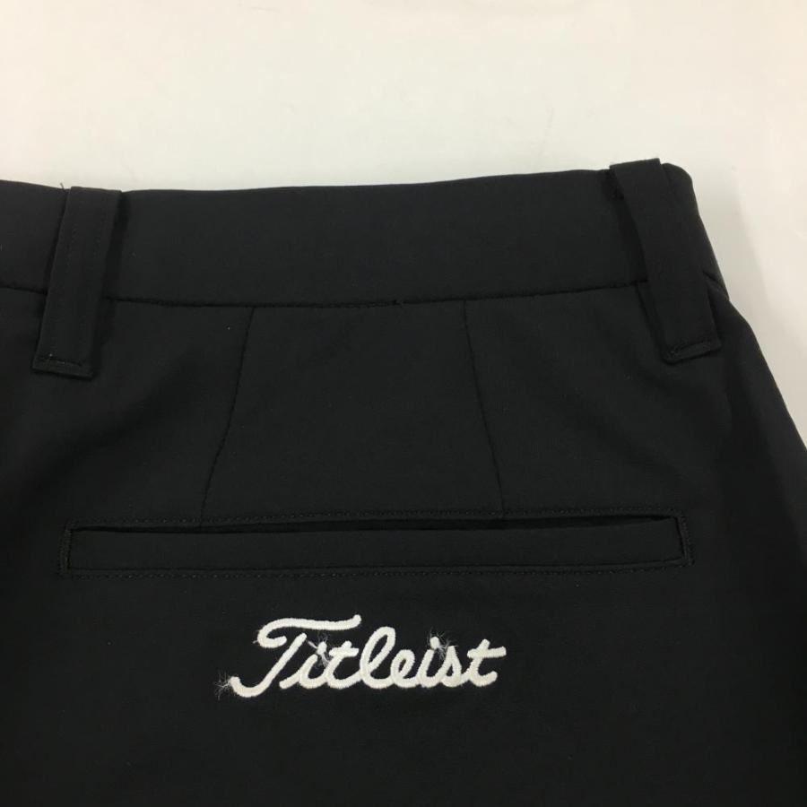 超美品】タイトリスト パンツ 黒 シンプル ストレッチ メンズ 79