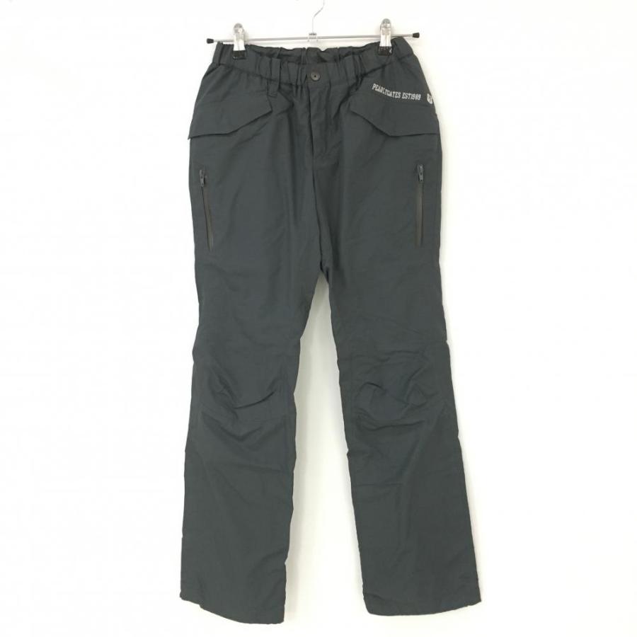 パーリーゲイツ蓄熱パンツサイズ0 パーリーゲイツ パンツ レッド 蓄熱裏地 ドローコード レディース 0(S