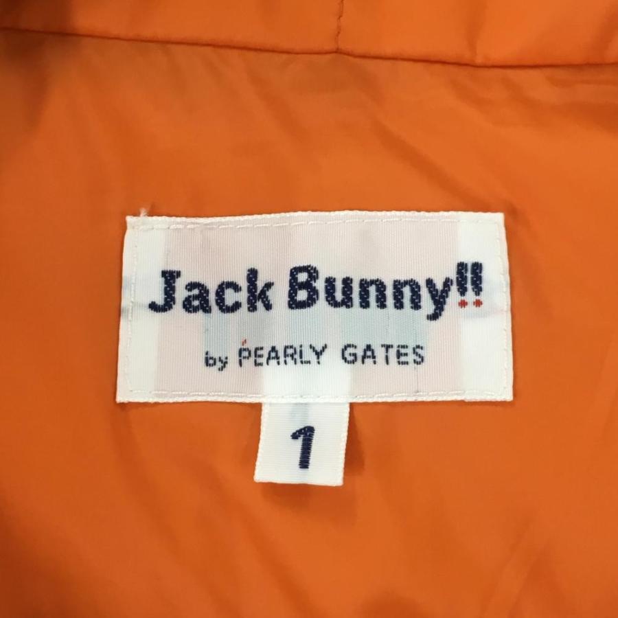 Jack Bunny!! ジャックバニー ダウンジャケット オレンジ 袖下 Jack Bunny!! ジャックバニー ダウンジャケット オレンジ 袖下