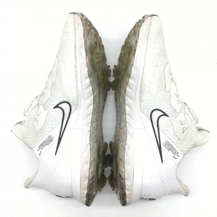 ナイキ CV0756-133 AIR ZOOM INFINITY BOA 美品】ナイキ ゴルフシューズ 白×黒 CV0756-133 AIR ZOOM INFINITY BOA