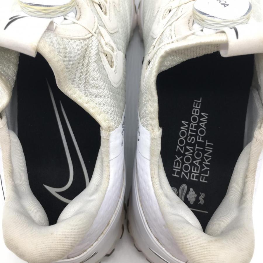 美品】ナイキ ゴルフシューズ 白×黒 CV0756-133 AIR ZOOM INFINITY BOA
