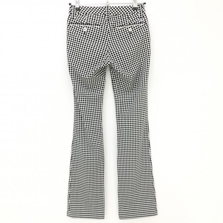 超美品】ヨネックス パンツ 黒×白 ドット ストレッチ レディース S