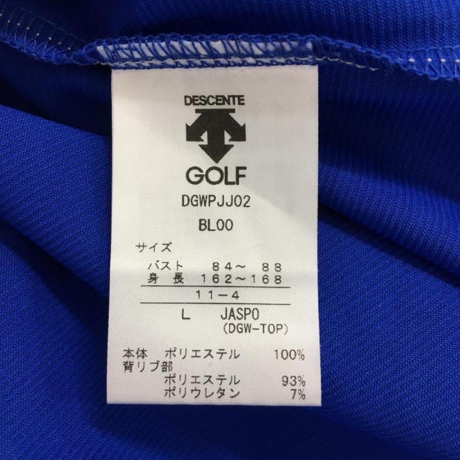 新品】デサントゴルフ ノースリーブワンピース ブルー 中田英寿 吸汗速 