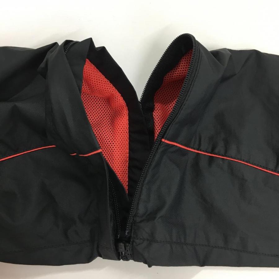 Nike フルジップジャケット レディース 2way Mサイズ NIKE（ナイキ） 2WAYジャケット 黒×オレンジ 袖着脱可 フルジップ