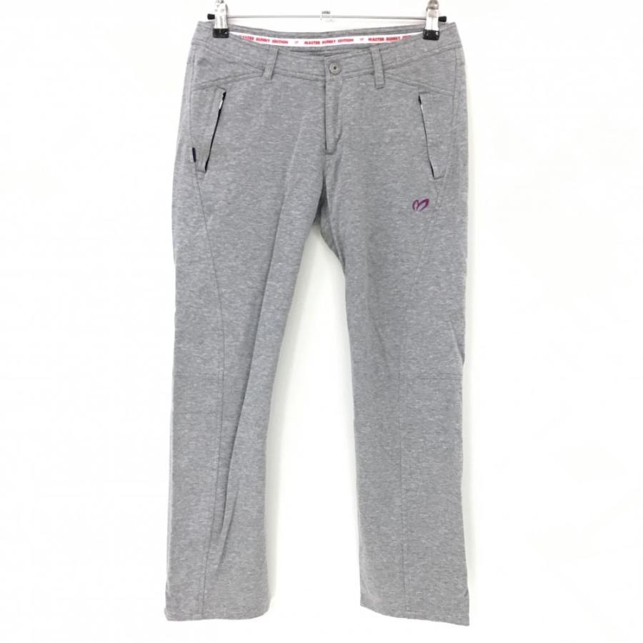 新品 MASTER BUNNY EDITION レディース 杢グレーパンツ1 超美品