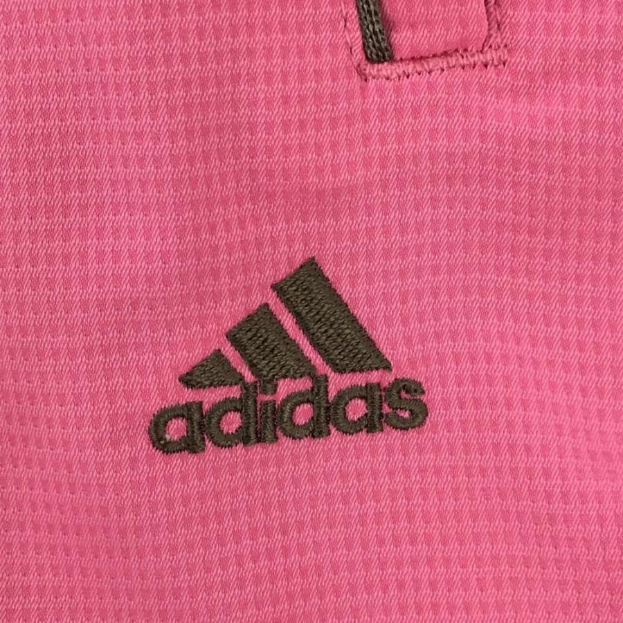 adidas（アディダス） パンツ ピンク×ブラウン サイドライン 蓄熱裏地