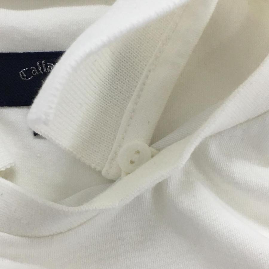Callaway（キャロウェイ） 襟付きTシャツ 白 2WAY 襟着脱可 メンズ L
