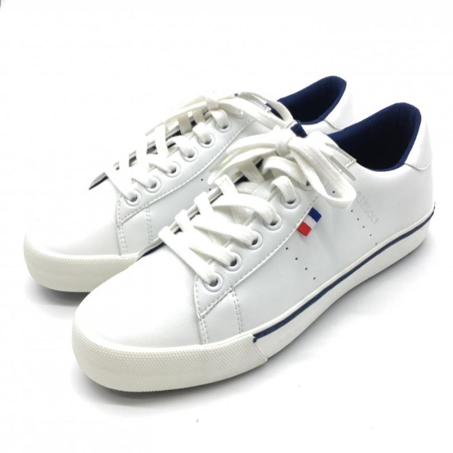 新品】23区ゴルフ ローカットゴルフシューズ 白 SE 1P 1M 0001